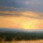 oil painting of a man praying (4)